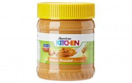 American Kitchen Honey Roasted Peanut Butter  Jar  340 grams